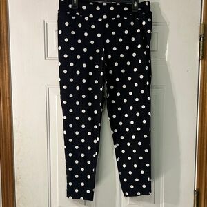 C EST. 1946 Women’s size 14 Black Polka Dot Kids Leggings